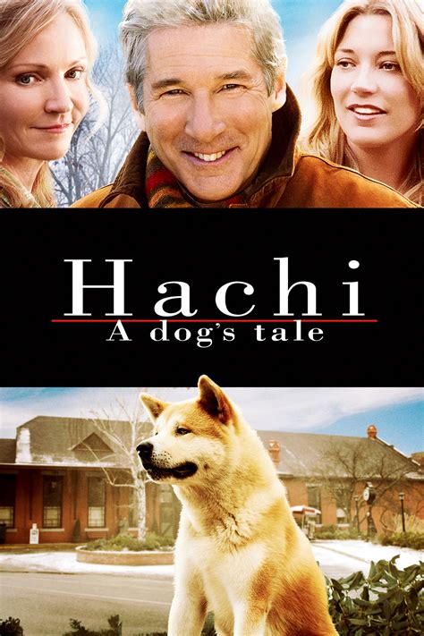 Hachi dog movie. Hachi: A Dog's Tale. 2009. 1 hr 33 mins. Drama. G. Watchlist. In this heartwarming tale, college professor Parker Wilson (Richard Gere) adopts a lost dog, and his family learn lessons about love ... 