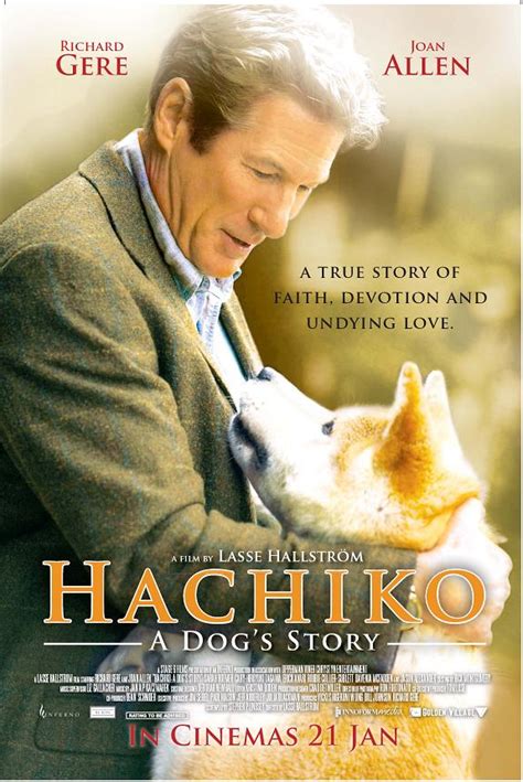 Watch the heartwarming story of a loyal dog and his owner on Netflix. Hachi: A Dog's Tale is a movie you won't forget. #Hachi