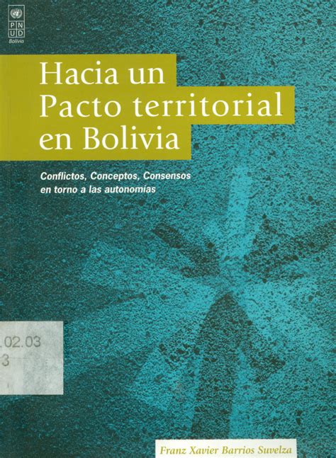 Hacia un pacto territorial en bolivia. - New holland tc 35 owners manual.