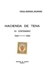 Hacienda de tena (iv centenario) 1543 1943. - Janome memory craft 6600 manuale di servizio.