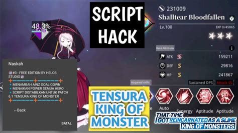 Hack Tensura King Of Monster Script Patch Terbaru 11 Juni 2024 ...