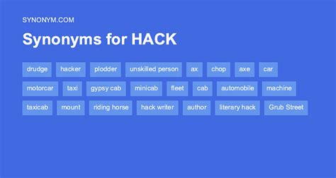 Hack synonym