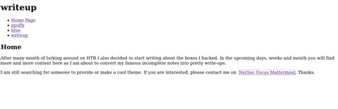 Hack the box help writeup.  May 5, 2020 · Writeups of retired machines of H...