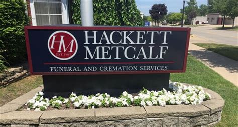 A staff member of Hackett-Metcalf Funeral Home will be h