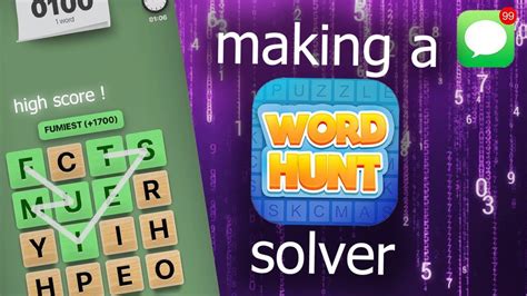 Hacking the GamePigeon Wordhunt Game To Win Every Time YouTube