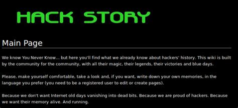 Hackstory / Hack Story