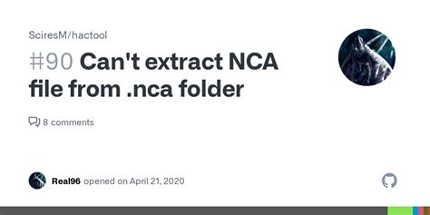 Hactool extract nca. .  ...