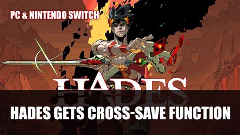 Hades gets cross save between Switch and PC 