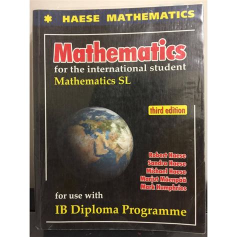 Haese mathematics sl third edition exam guide. - Don gustavo och bläckfisken som åt bananer.