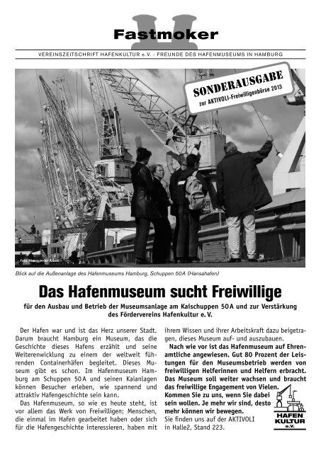 Hafenfreunde – newsletter der freunde des hafenmuseums in hamburg. - Manuale di officina opel corsa cdti.