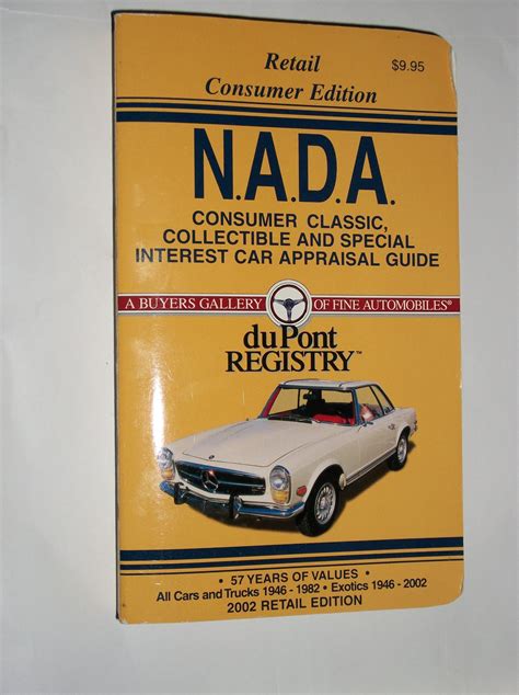 Hagerty blue book. Similar to Kelley Blue Book, the NADA Guide also provides values for cars, trucks, SUVs, and vans and works with professionals in the automotive, financial, government, fleet, and insurance... 