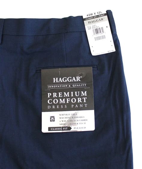 Haggar 42x32 Dress Jeans Lightweight Soft Denim Comfort …