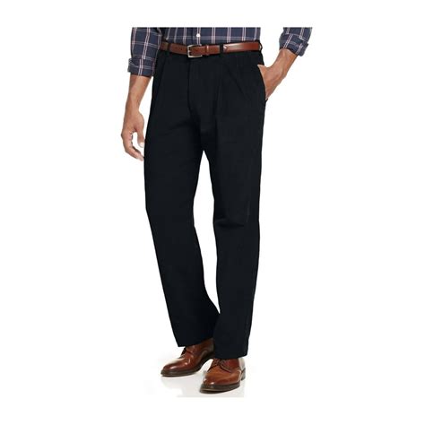 Cool Right® Performance Flex Pant. Classic Fit, Pleated Front, Hidden Comfort Waistband. $70.00. Up to 75% off. use code SAVE. Big & Tall Stretch Denim Trouser. Classic Fit, Pleated Front, Hidden Expandable Waistband. $80.00. Up to 75% off. . 