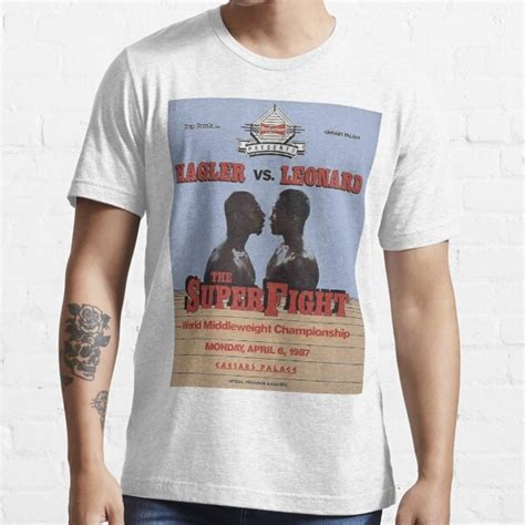 Hagler Vs Leonard T-Shirts for Sale Redbubble