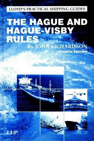 Hague and hague visby rules lloyds list practical guides. - The midwife s apprentice reading guide lisa french.