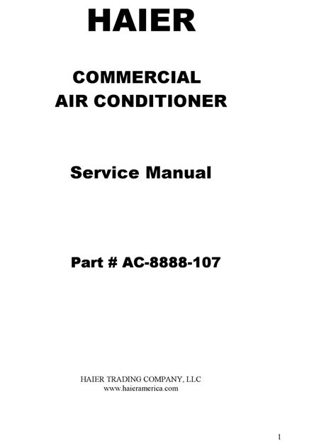 Haier ac 8888 79 air conditioner service manual. - 2002 2007 jeep liberty repair manual.