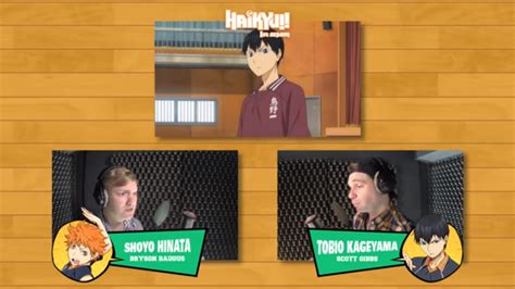 Haikyuu english dub cast. Biography. Matt Shipman was born on August 19. He started voice acting professionally in 2015 with additional voices for Holy Knight. One year later, he was cast in his first lead role, Gear from World War Blue. In 2018, Shipman married voice actress Brittany Lauda. In August 2021, Shipman and Jan Ochoa began co-hosting "Armed and Rangerous", a … 