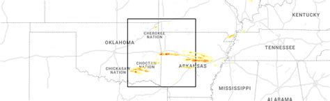 Hail Map in Fort Smith, AR on April 4, 2024 - HailTrace