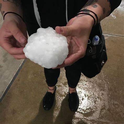 Hail storm hits the Front Range
