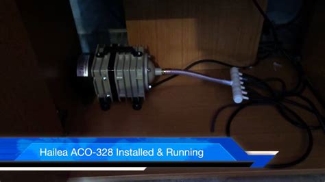 Hailea ACO-328 Installation - YouTube