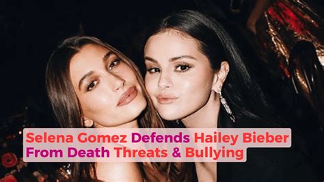 Hailey Bieber ‘death threats’ force Selena Gomez to say ‘stop’ the hate and bullying