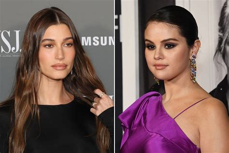 Hailey Bieber responds to Selena Gomez