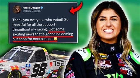 Hailie deegan leaked. About. Reels. Photos. Videos. Intro. NASCAR Camping World Truck Series Driver. 20 Years Old. Page · Athlete. HailieDeeganRacing@Gmail.com. hailiedeegan1. therecklesssociety.com. Photos. See all photos. Hailie … 