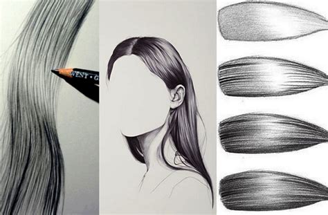 Hair Drawing Step By Step at Drawing Tutorials