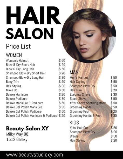 Hair Tinsel Salon Prices