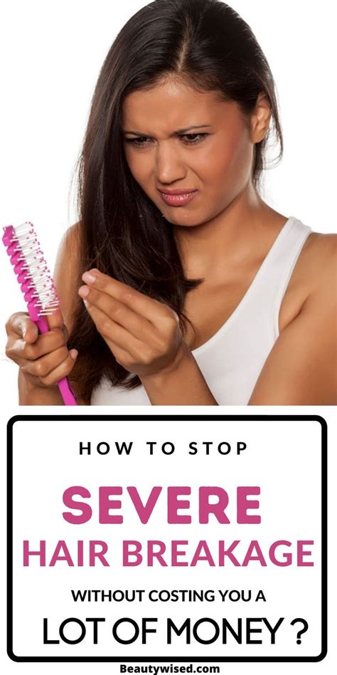 Hair breakage repair. Aug 11, 2020 ... Handle hair gently, and brush your tresses only when it's dry. Excessive combing can also lead to hair breakage. Steer clear of damaged combs. 