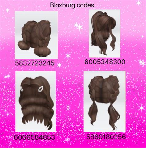 Hair ids for roblox. Roblox ID is packed with Roblox song IDs for the very best artists, Roblox game codes for all the best experiences, and item IDs for your avatar's face, hair, and more! So, whether you're looking for Blox Fruits codes, gear IDs, or just a whole lot of hats, Roblox ID has you covered. 