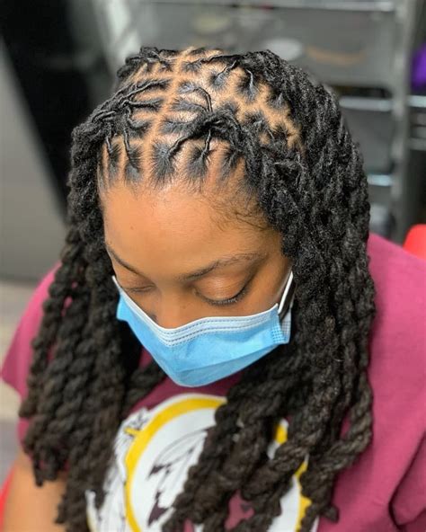 Hair retwist near me. 1step color and Retwist $155.00. 2h 45min. Book ... She is gracious, positive and an expert! My hair was dry and ends were popping off (diy micro locs). 