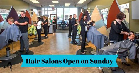 Hair salons that are open on sundays. Things To Know About Hair salons that are open on sundays. 
