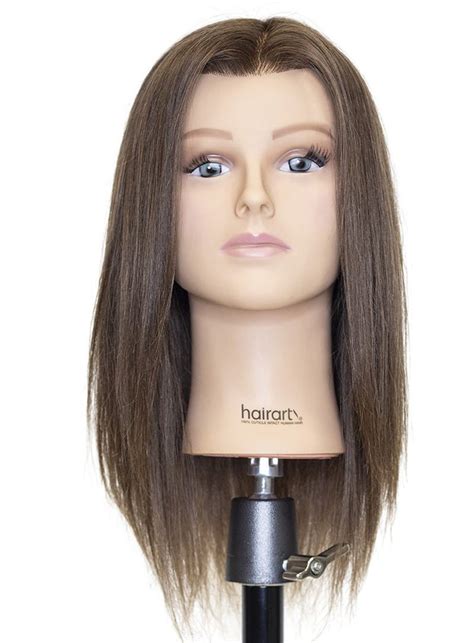 HairArt 4822MB Classic Mannequin Head, Emma MEDIUM Brown …