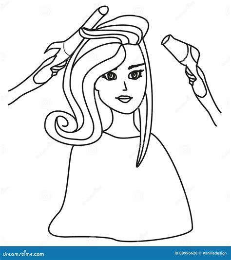 Hairdresser Drawings