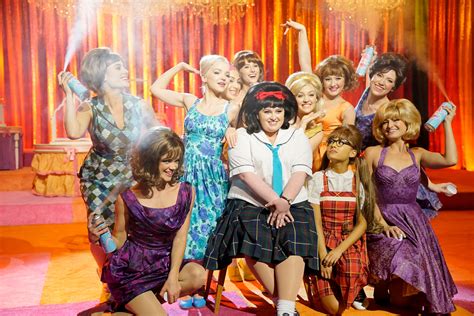 Hairspray live musical. Hairspray. In 1960s Baltimore, Tracy Turnblad auditions for a spot on a show and wins. She becomes a trendsetter in dance, fun and fashion. Her new status is enough to topple Corny's reigning dance queen and bring racial integration to the show. 11,213 IMDb 6.7 1 h 56 min 2007. X-Ray PG. 