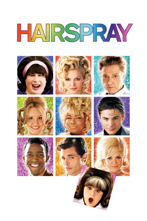 Hairspray movie. Jul 19, 2007 · July 19, 2007. Hairspray Directed by Adam Shankman (US) That "Hairspray" is good-hearted is no surprise. Adam Shankman's film, lovingly adapted from the Broadway musical, preserves the inclusive ... 