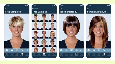 Hairstyle app free. The app is FREE - including 15 free hairstyles, which allows you to try it out before you buy more styles. The app is for both men and women, and you get more than 50 different hair color options ... 