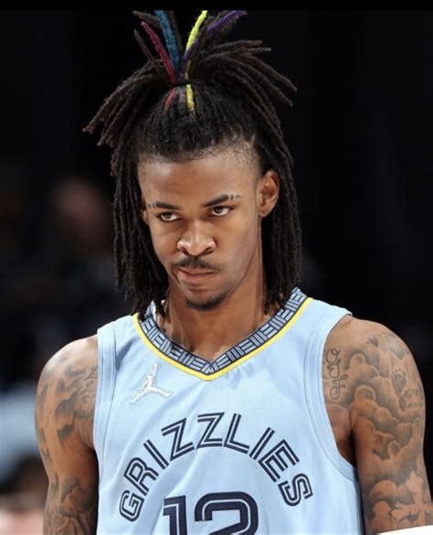 Apr 23, 2023 · Ja Morant. Ja Morant keeps people glued to his mind-blowing timeless dribbles up the court. Playing for Memphis Grizzles, he’s been a trendsetter for fancy dreadlock hairstyles. His luxuriously long dreadlocks tied back in a bobble intrigue a desire to emulate his rich hair culture. DeAndre Jordan . 