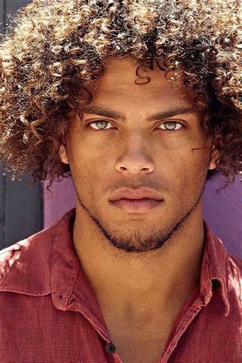 Hairstyles for biracial guys. Also known as a ‘fro, the afro is a popular hairstyle for black men who naturally grow out their kinky or curly hair texture. Huge in the 60’s, 70’s, and 80’s, the afro hairstyle is a stylish way to let your full head of thick hair take center stage. Of course, you also have to ensure that the extra volume is a gift and not a curse. 