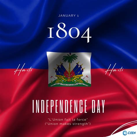 Haiti Independence . Dessalines created the Haitian