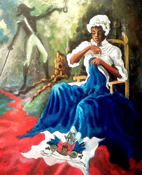 Catherine Flon. Catherine Flon (1772-1831) was a Haitian seamstress, patriot and national heroine. She is regarded as one of the symbols of the Haitian Revolution and independence. She is celebrated for sewing the first Haitian flag in May 18, 1803 and maintains an important place in Haitian memory of the Revolution to this day. . 
