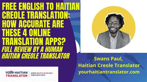 Haitian creole translate. Haitian Creole translations of public legal declarations the French issued to Haitians serve as evidence of the historical significance of this language. ... Presentations are given in Haitian Creole followed by English translation. (Event date: November 06, 2009) << Previous: Celebrating Black Joy: Haitian & Haitian American Stories; 