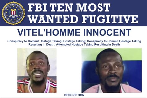 Haitian gang leader added to FBI’s Ten Most Wanted list for kidnapping and killing Americans
