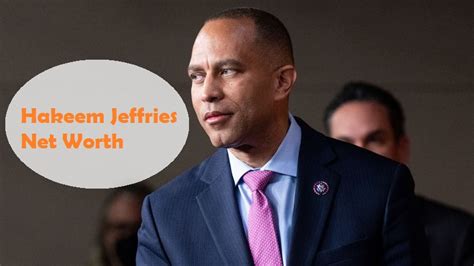 Hakeem jeffries net worth. Dec 11, 2023 · Jeffries, Hakeem This page contains information about his net worth, biography, wife, age, height, and weight, among other things. Hakeem Jeffries is a politician and attorney from the United States with a net worth of $1 million in 2022. He has a long history in politics and has held high-level positions in the United States. 