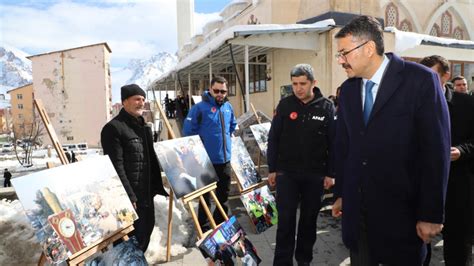Hakkari’de 6 Şubat depremi anma programı düzenlendis
