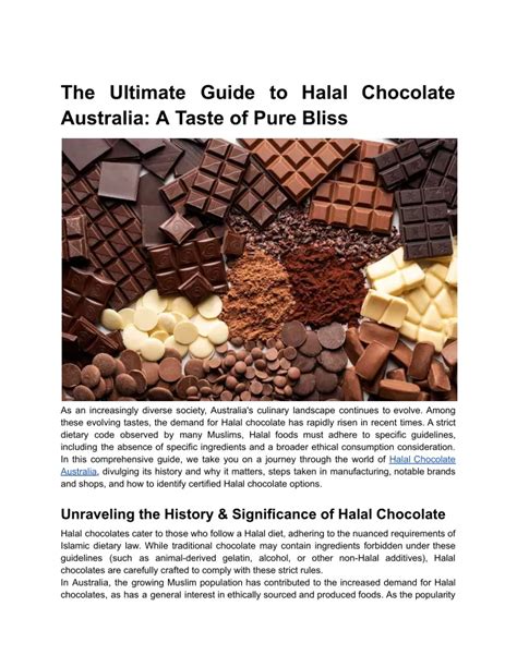 Halal chocolate list.  We&rsquo;re excited to bring our popular and authentic halal dishes t...