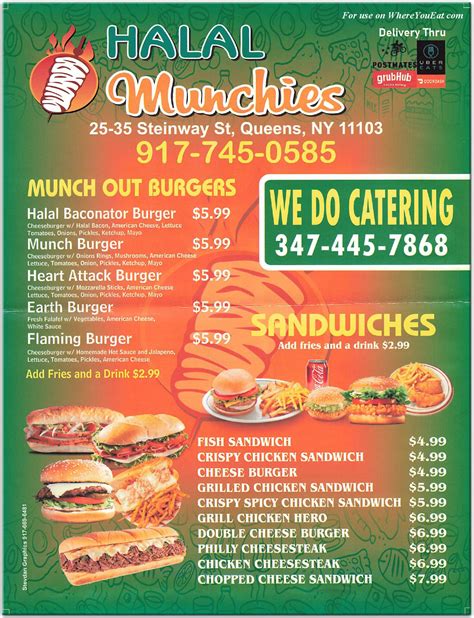 Halal munchies near me. Get delivery or takeout from Halal Munchies at 82 Livingston Street in Brooklyn. Order online and track your order live. No delivery fee on your first order! 