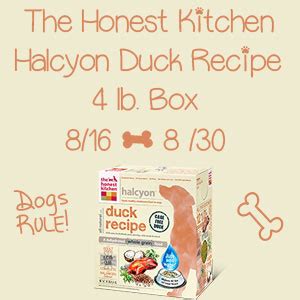 Halcyon Duck Recipe Dog Food Giveaway - Intelligent …