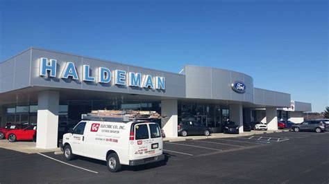 Haldeman ford kutztown. Haldeman Ford of Kutztown, the small town dealer with big deals & personalized service! 2023 Ford Bronco Wildtrak . Vehicle Details. Exterior. Wheels: 17" Black High Gloss-Painted Aluminum -inc: black beauty ring and beadlock capable wheels; Tires: LT315/70R17 Mud-Terrain -inc: full size spare tire w/TPMS; 